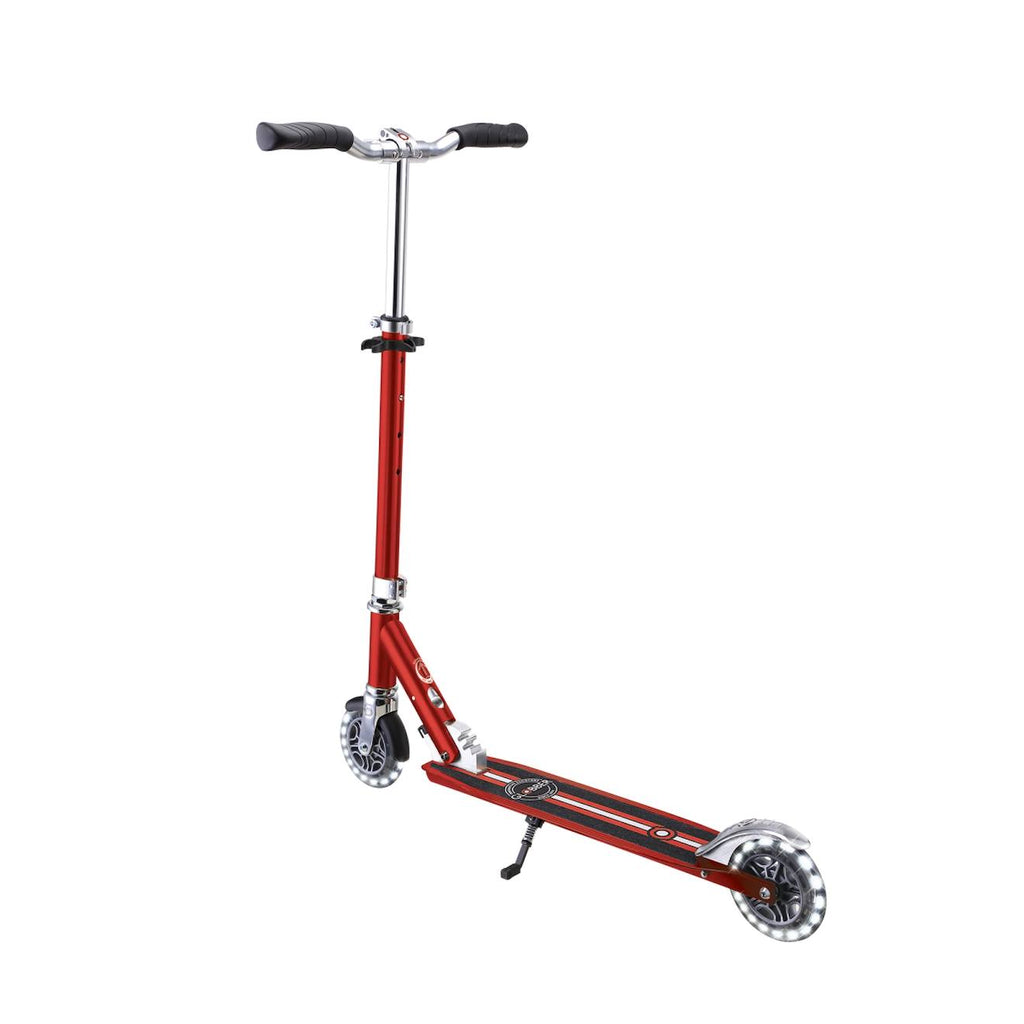 Trottinette 2 roues flow element lights rouge