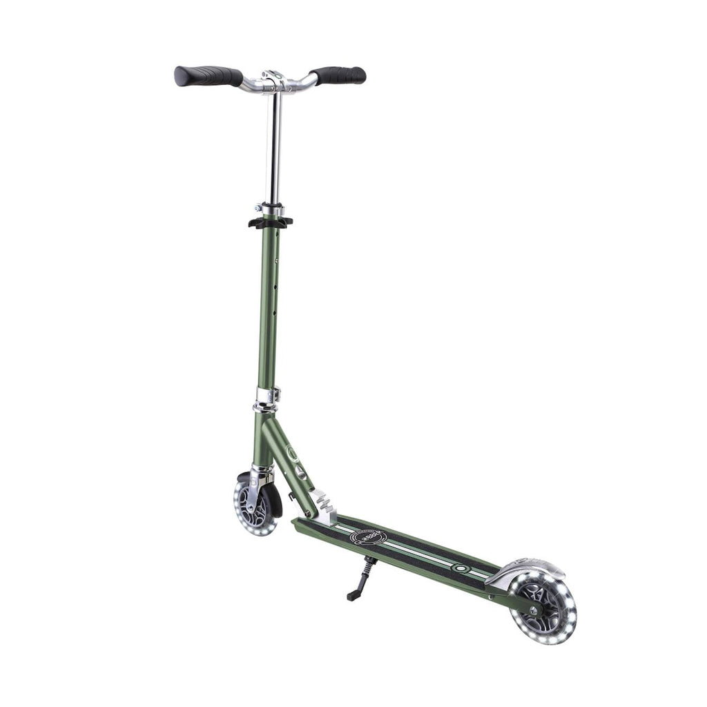 Trottinette 2 roues flow element lights vert olive