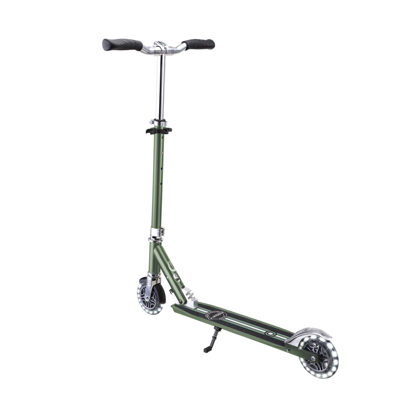 Trottinette 2 roues flow element lights vert olive