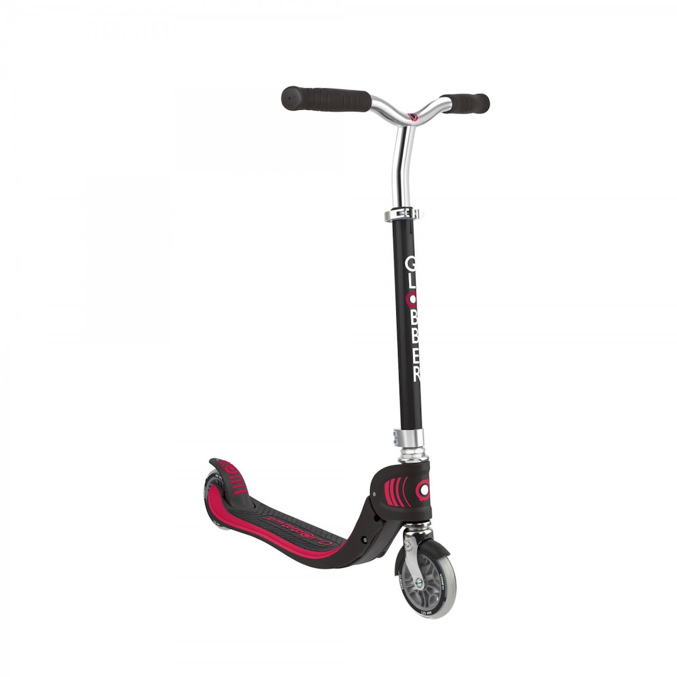 Trottinette 2 roues flow foldable 125 v2 noir-rouge
