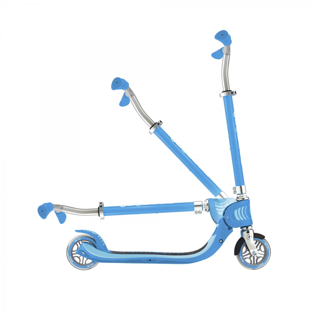 Trottinette 2 roues flow foldable 125 v2 bleu ciel