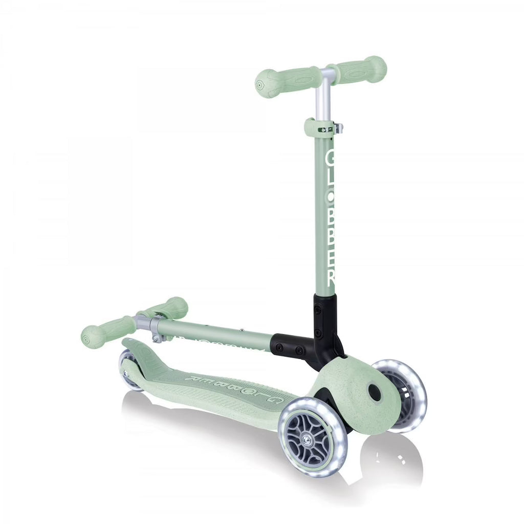 Trottinette 3 roues junior pliable lumineuse écologique Globber Globber