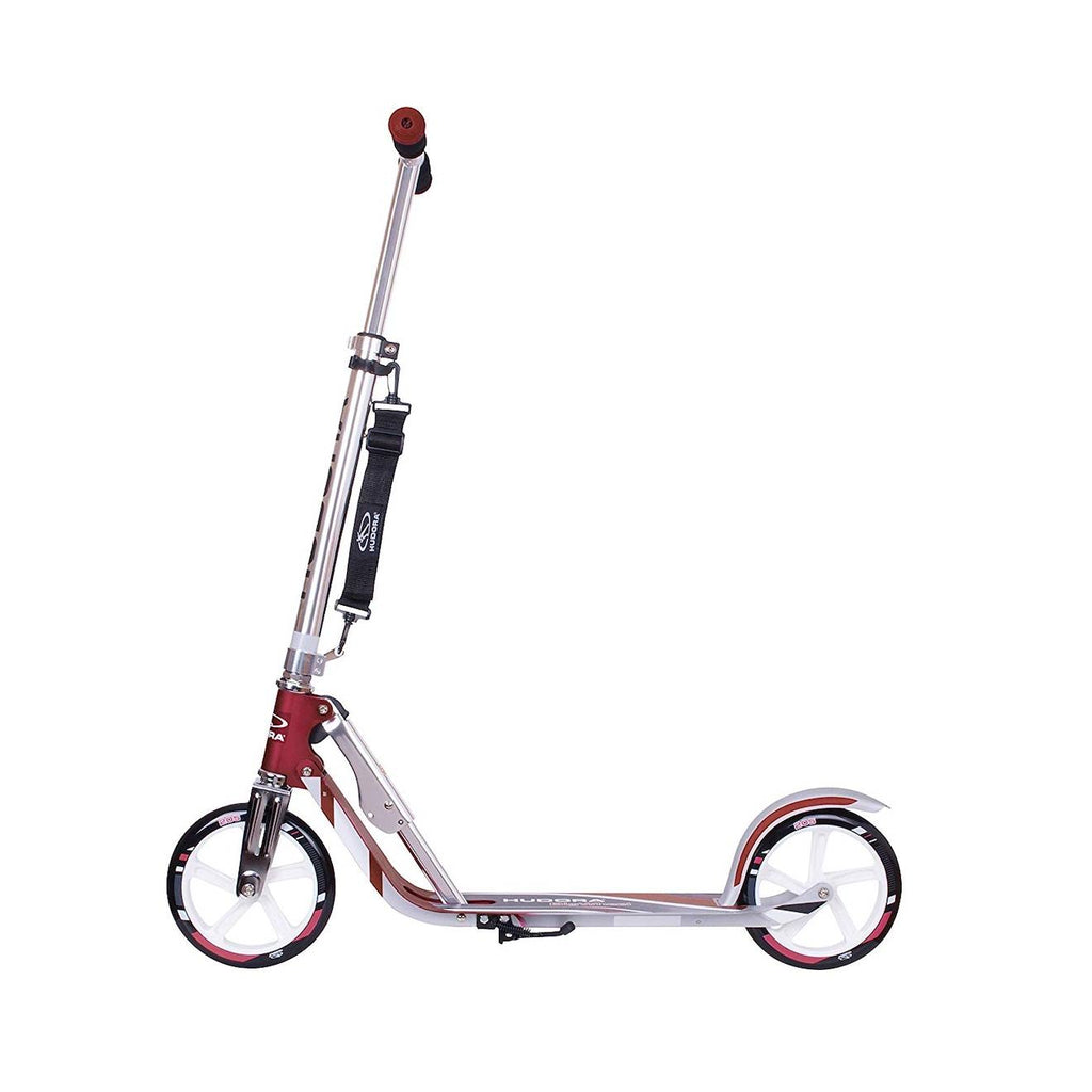 Trottinette aluminium big wheel 205 magenta / argent argent et rouge