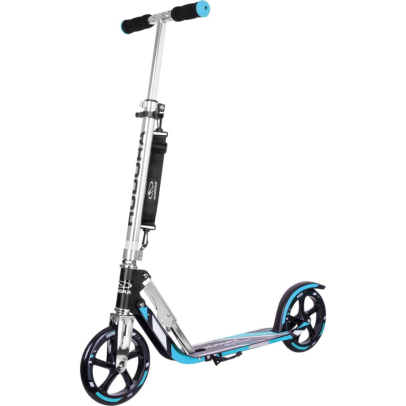 Trottinette aluminium big wheel rx-pro 205 noir et bleu