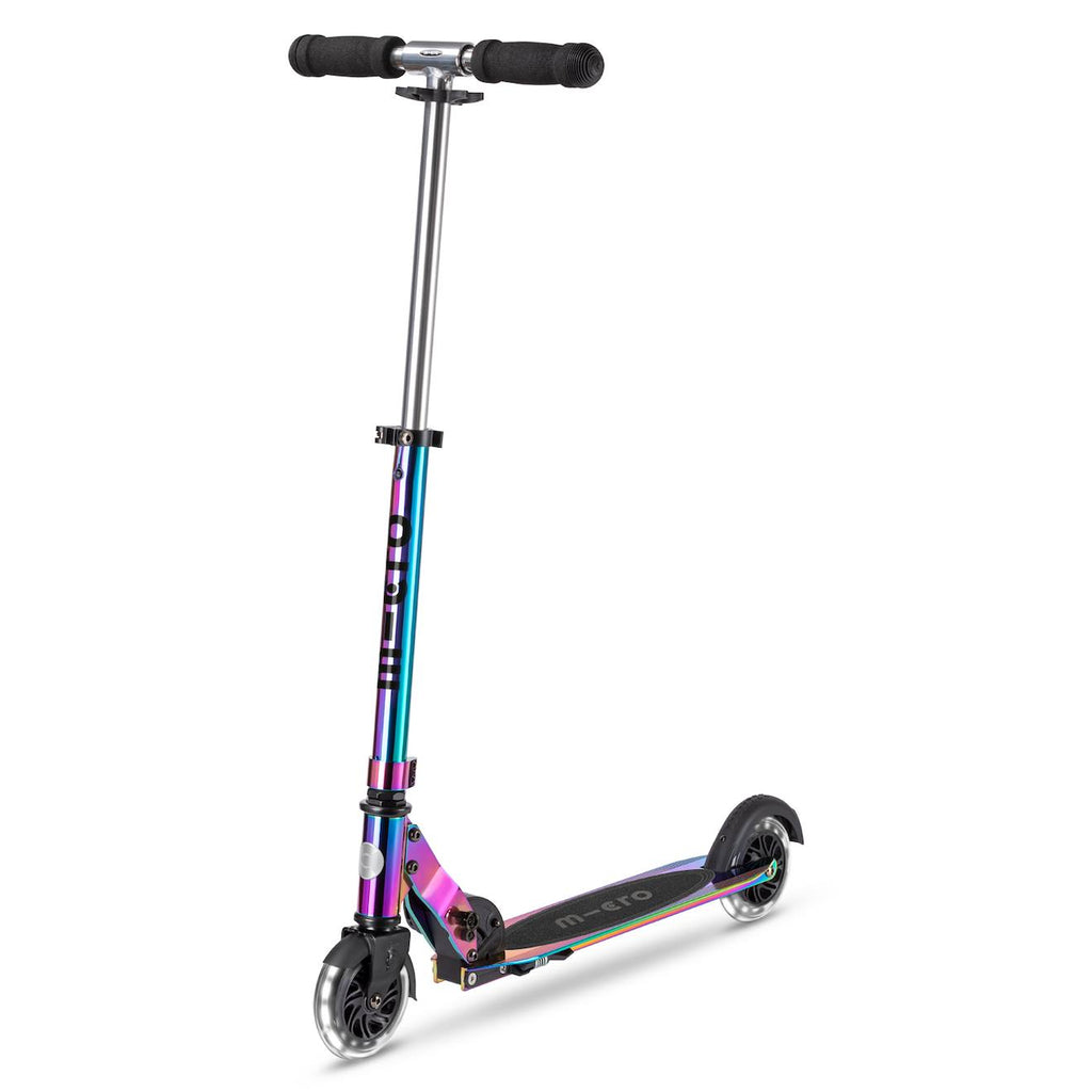 Trottinette enfant micro sprite pearl LED bleu et rose