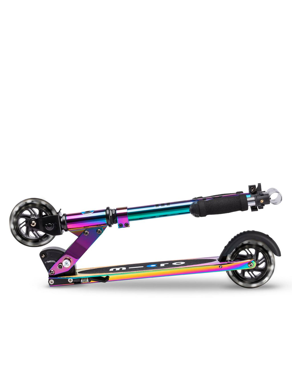 Trottinette enfant micro sprite pearl LED bleu et rose