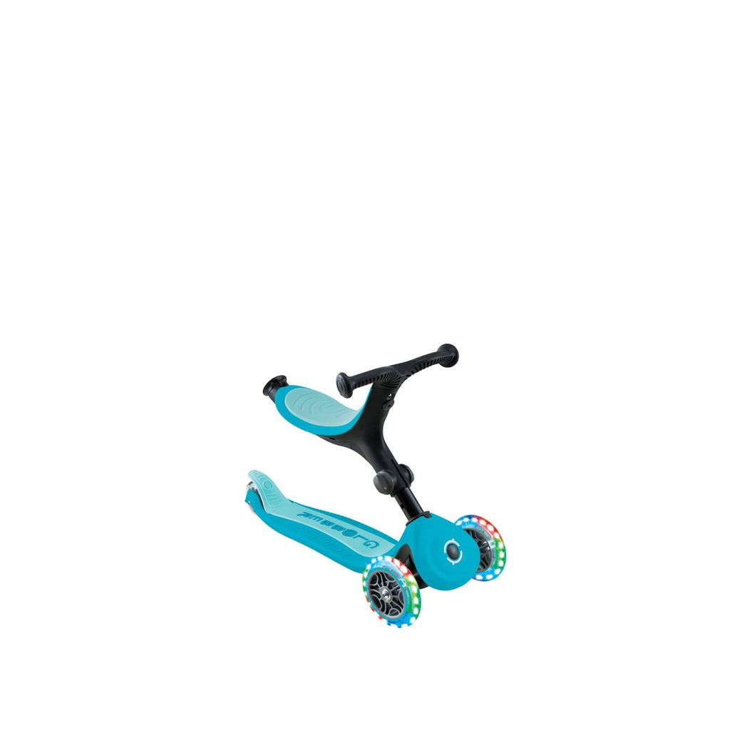 Trottinette évolutive Go-up active lights 360 bleu aqua