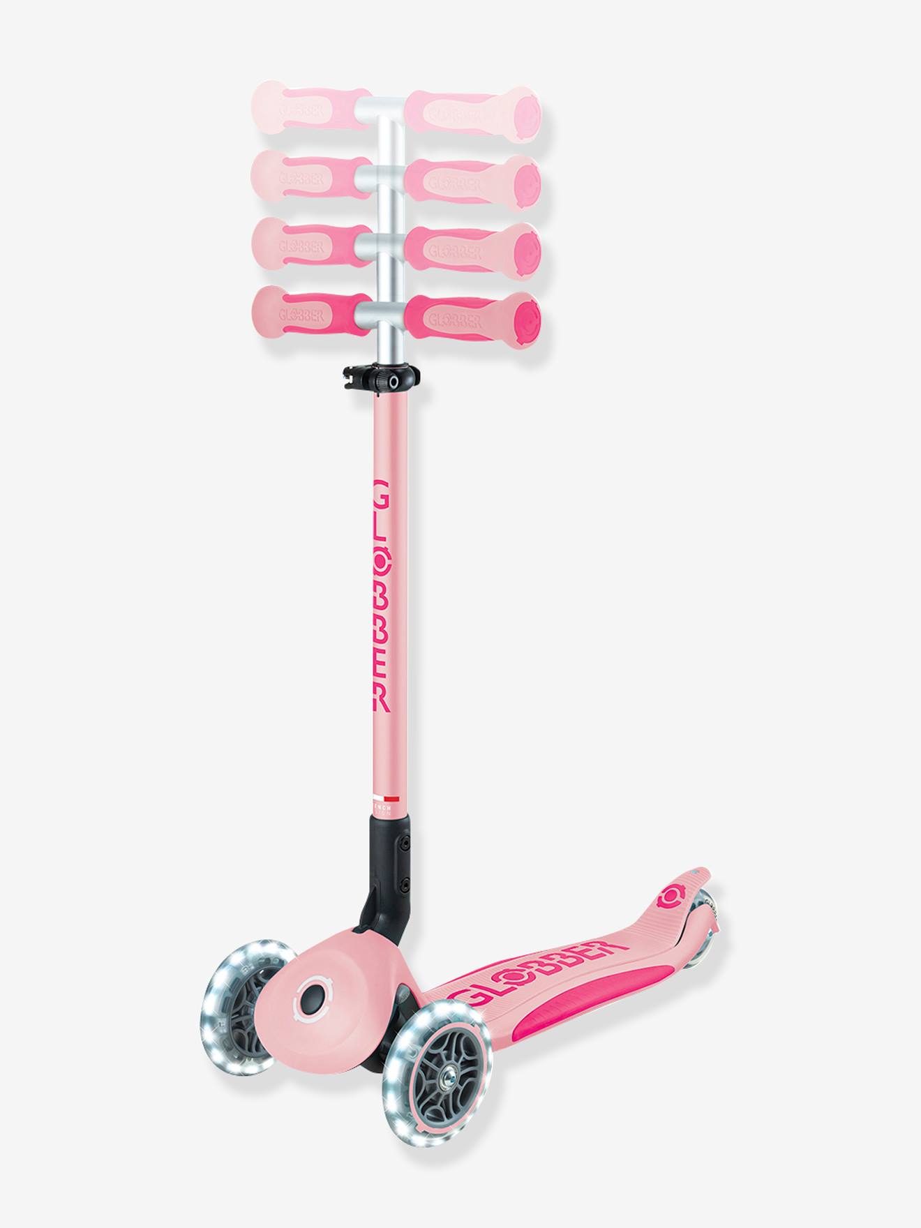 Trottinette évolutive Go up deluxe light - rose poudré
