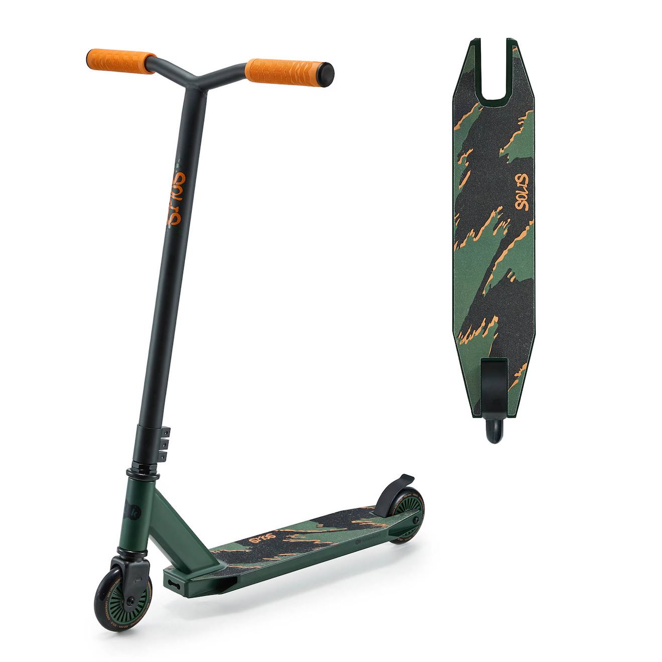Trottinette freestyle enfant légère vert