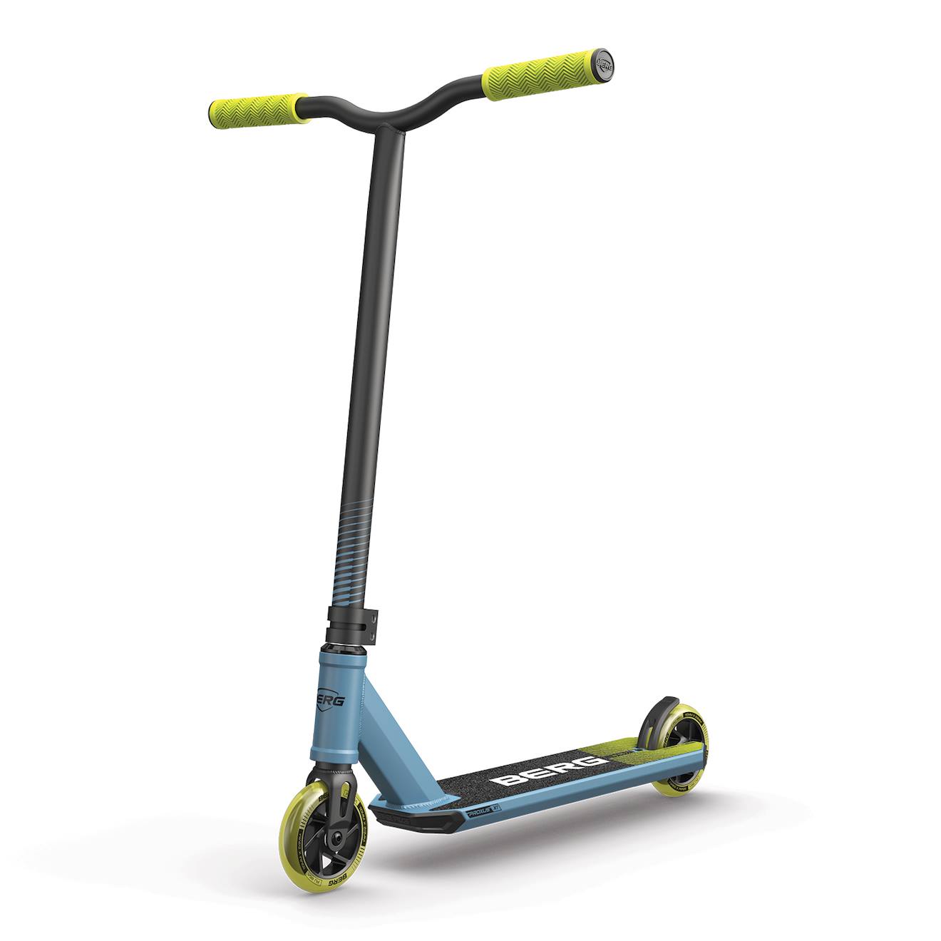 Trottinette freestyle pour enfants, 6+ ans, proxus x1 bleu/lime blue