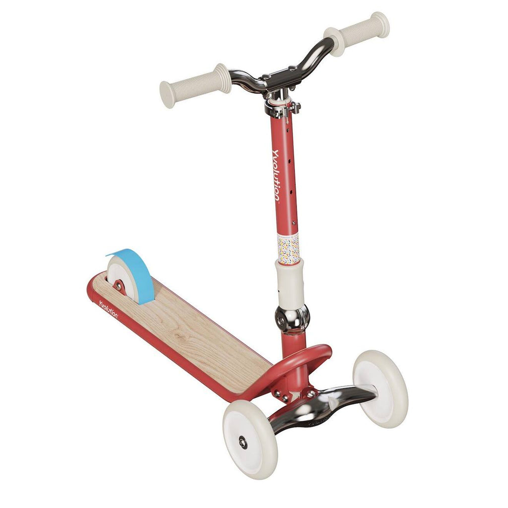 Trottinette glider, pour les enfants de 3 à 8 ans rouge