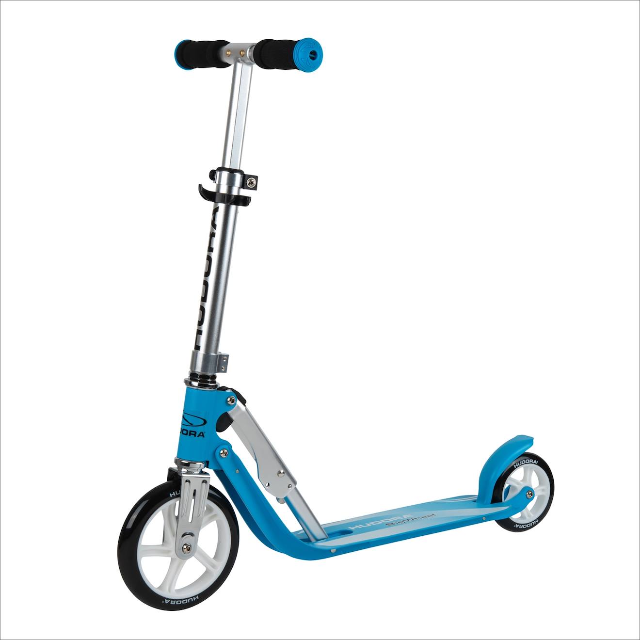 Trottinette pour enfant little bigwheel - bleu ciel argent et bleu
