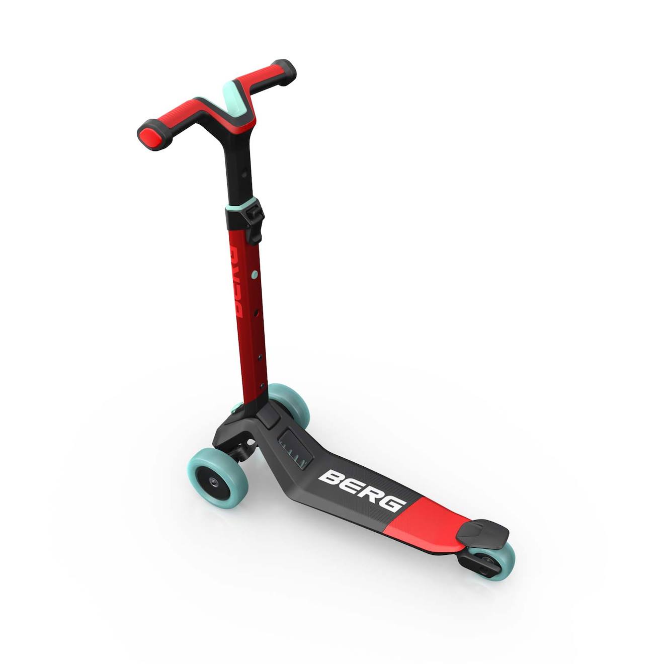 Trottinette pour enfants, 2+ ans, pliable, nexo menthe red