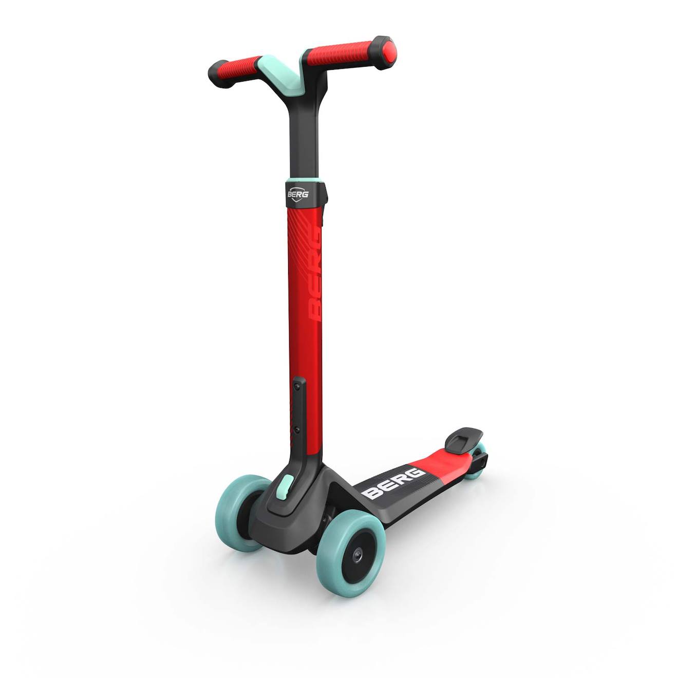 Trottinette pour enfants, 2+ ans, pliable, nexo menthe red
