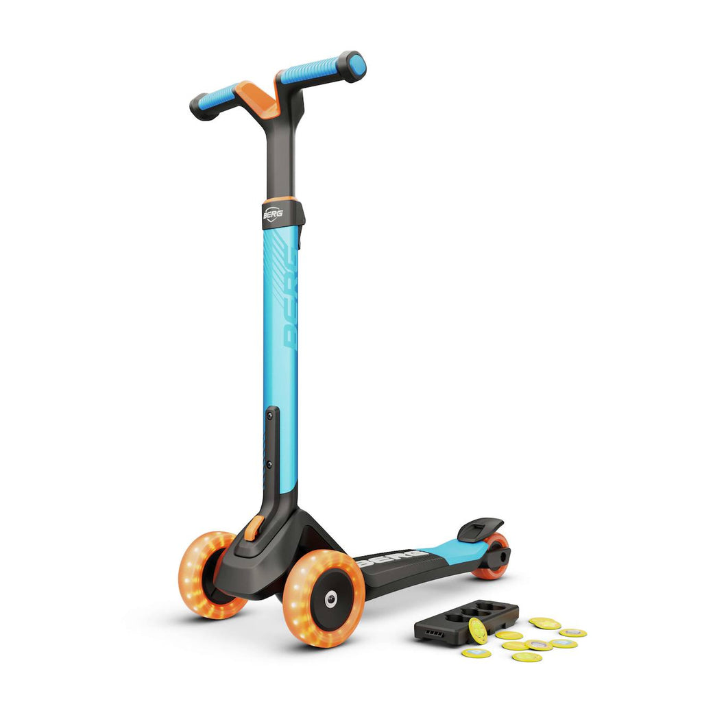 Trottinette pour enfants, 2+ ans, pliable, nexo menthe blue