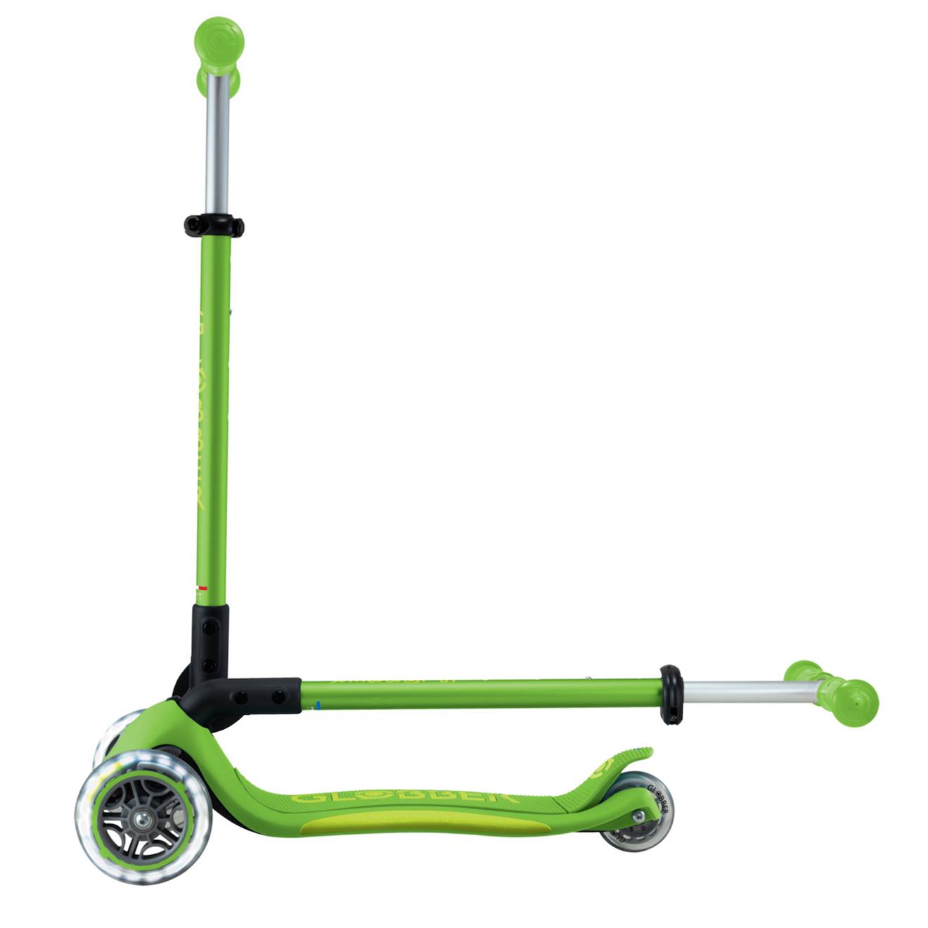 Trottinette primo pliable plus lights vert