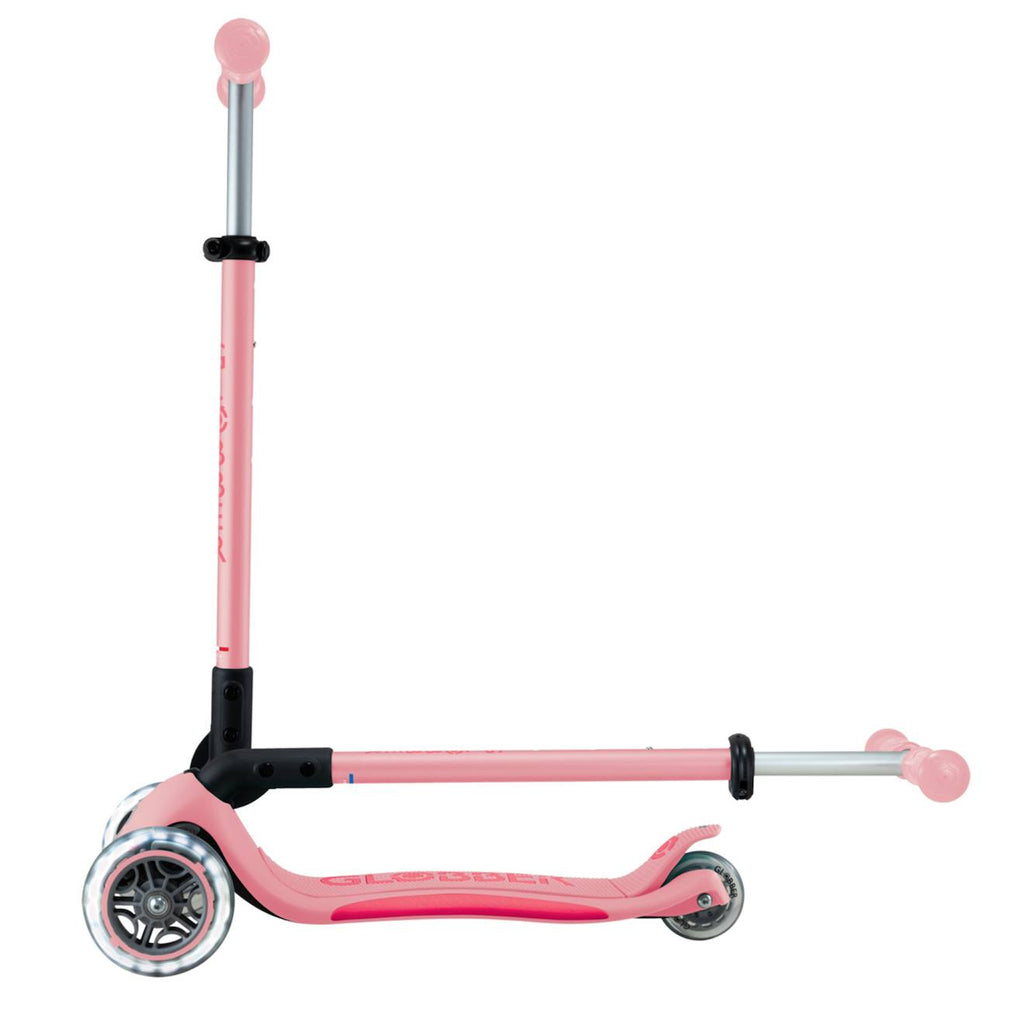Trottinette primo pliable plus lights rose