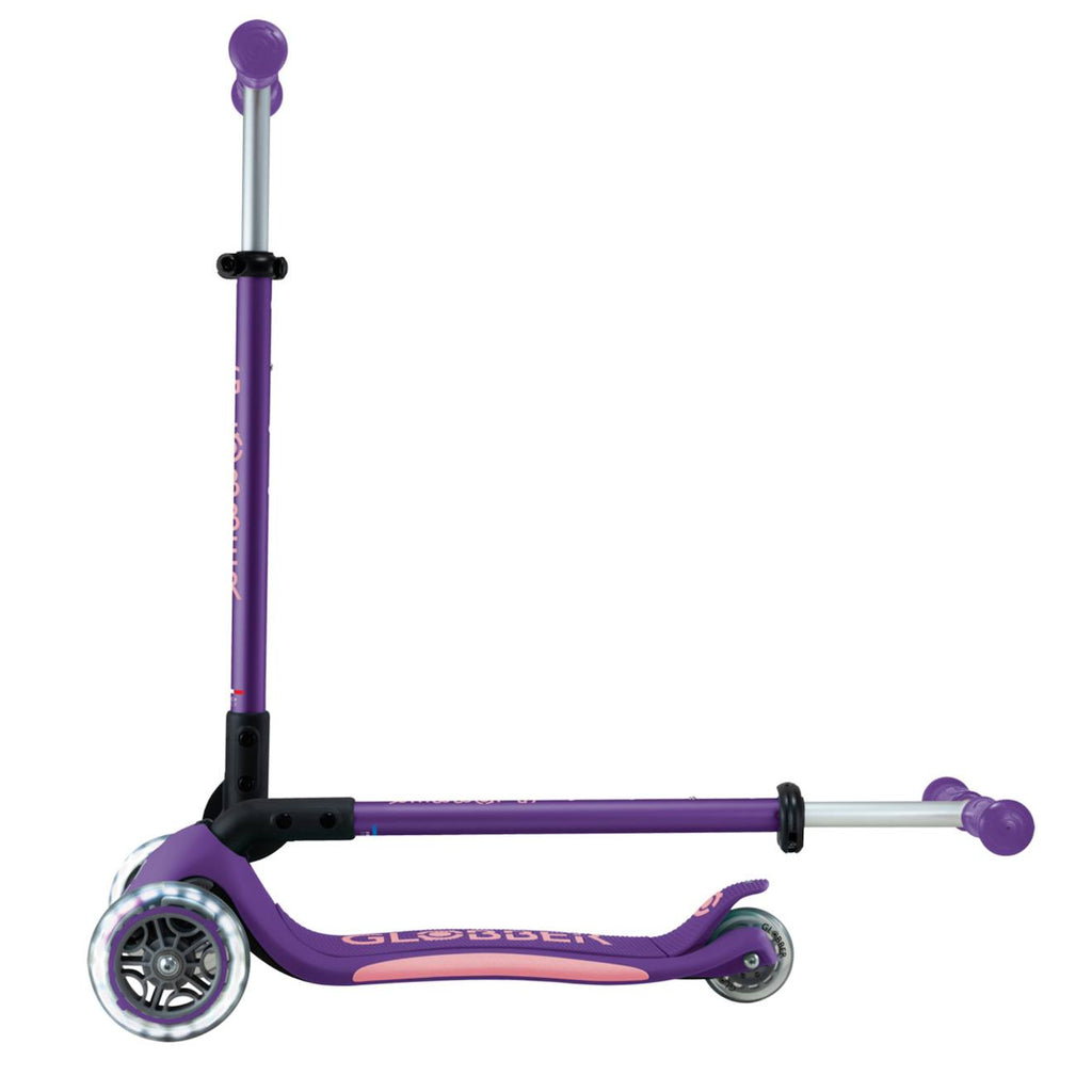 Trottinette primo pliable plus lights violet
