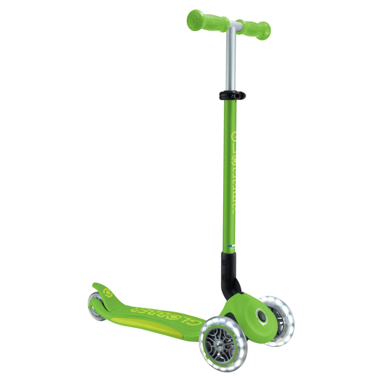 Trottinette primo pliable plus lights vert