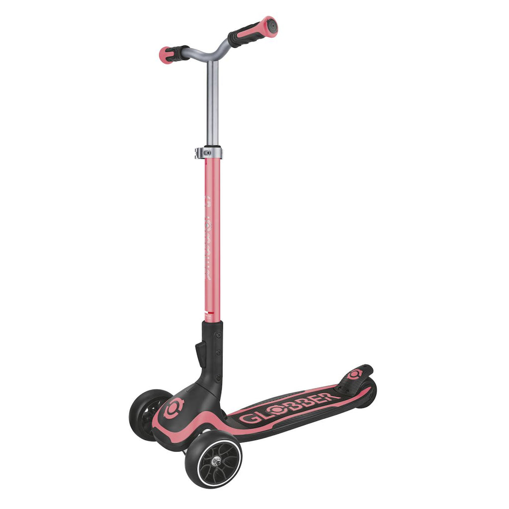 Trottinette ultimum 3 roues évolutive rose corail