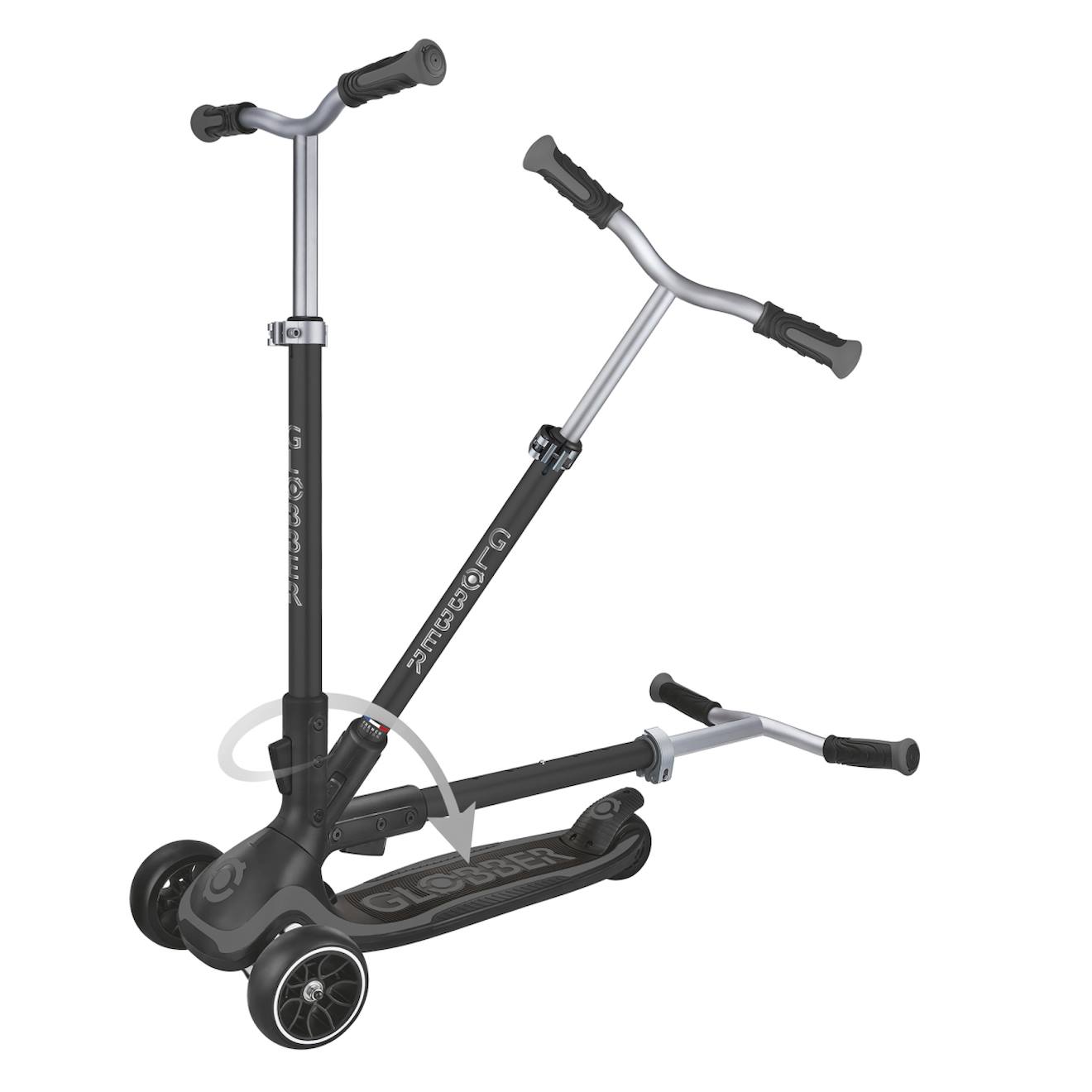 Trottinette ultimum 3 roues évolutive gris