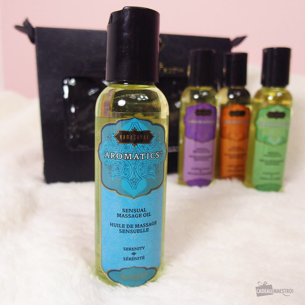 Trousse 5 Huiles de Massage Kamasutra - Jeux de Couple CadoMaestro
