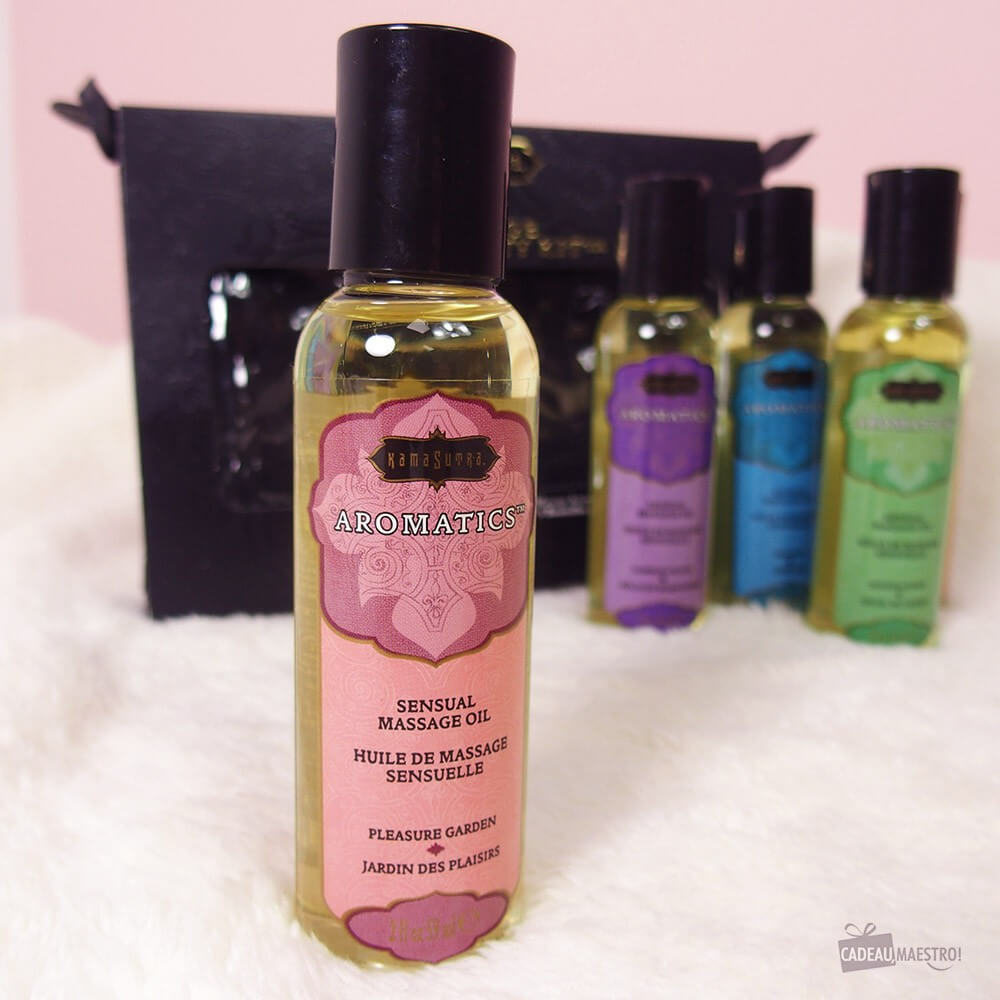 Trousse 5 Huiles de Massage Kamasutra - Jeux de Couple CadoMaestro