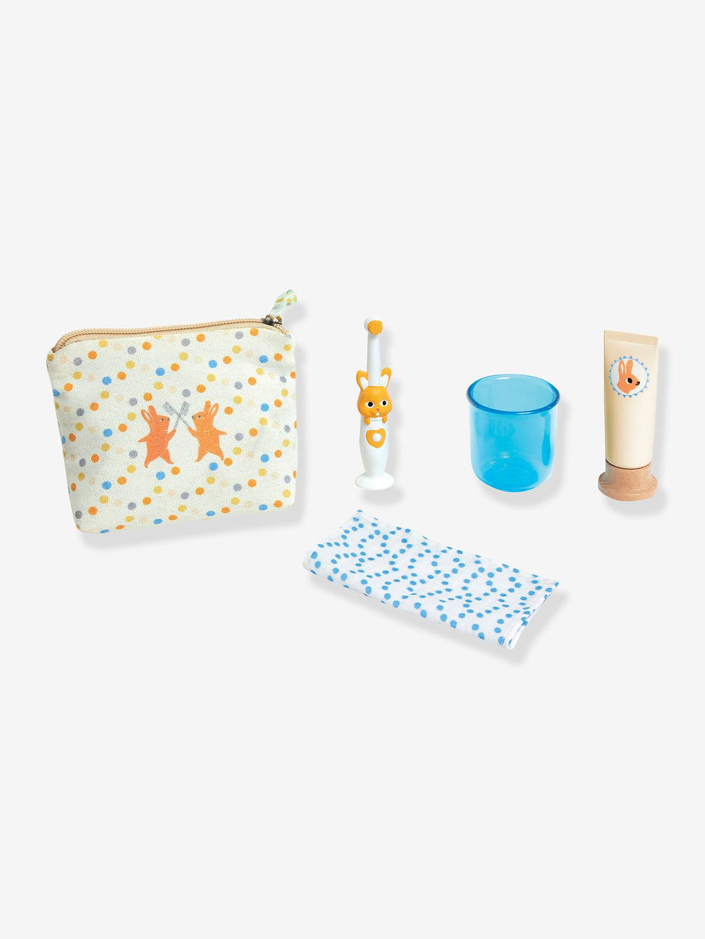Trousse brosse à dents multicolore