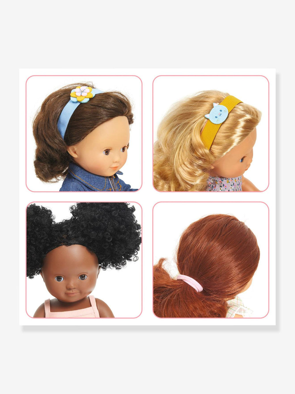 Trousse de coiffure multicolore