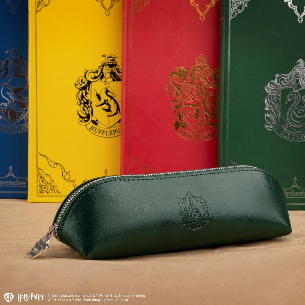 Trousse en Similicuir Serpentard - Harry Potter Vert