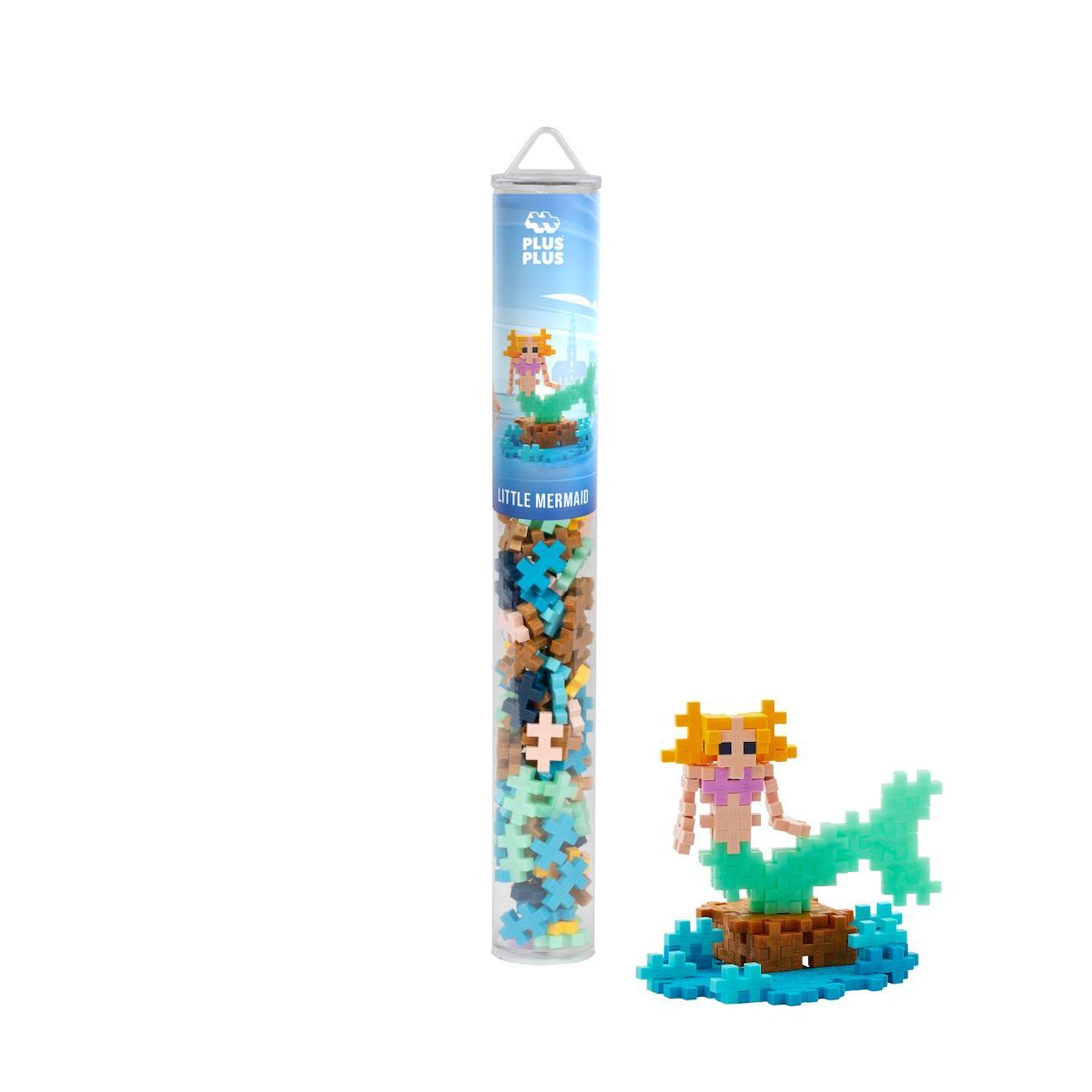 Tube la petite sirène 100 pièces multicolore