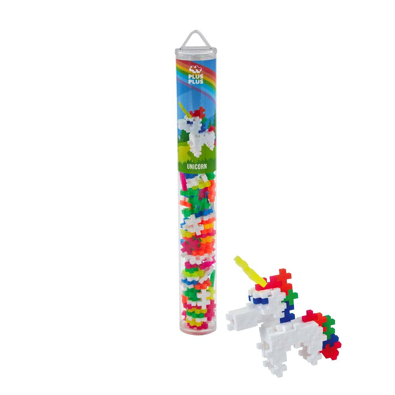 Tube licorne 100 pièces multicolore
