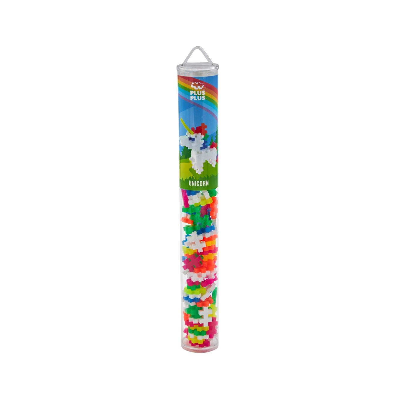 Tube licorne 100 pièces multicolore