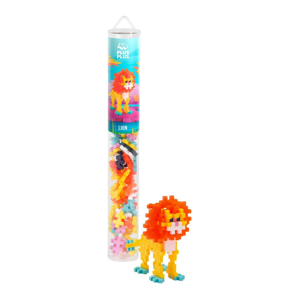 Tube lion 100 pièces multicolore