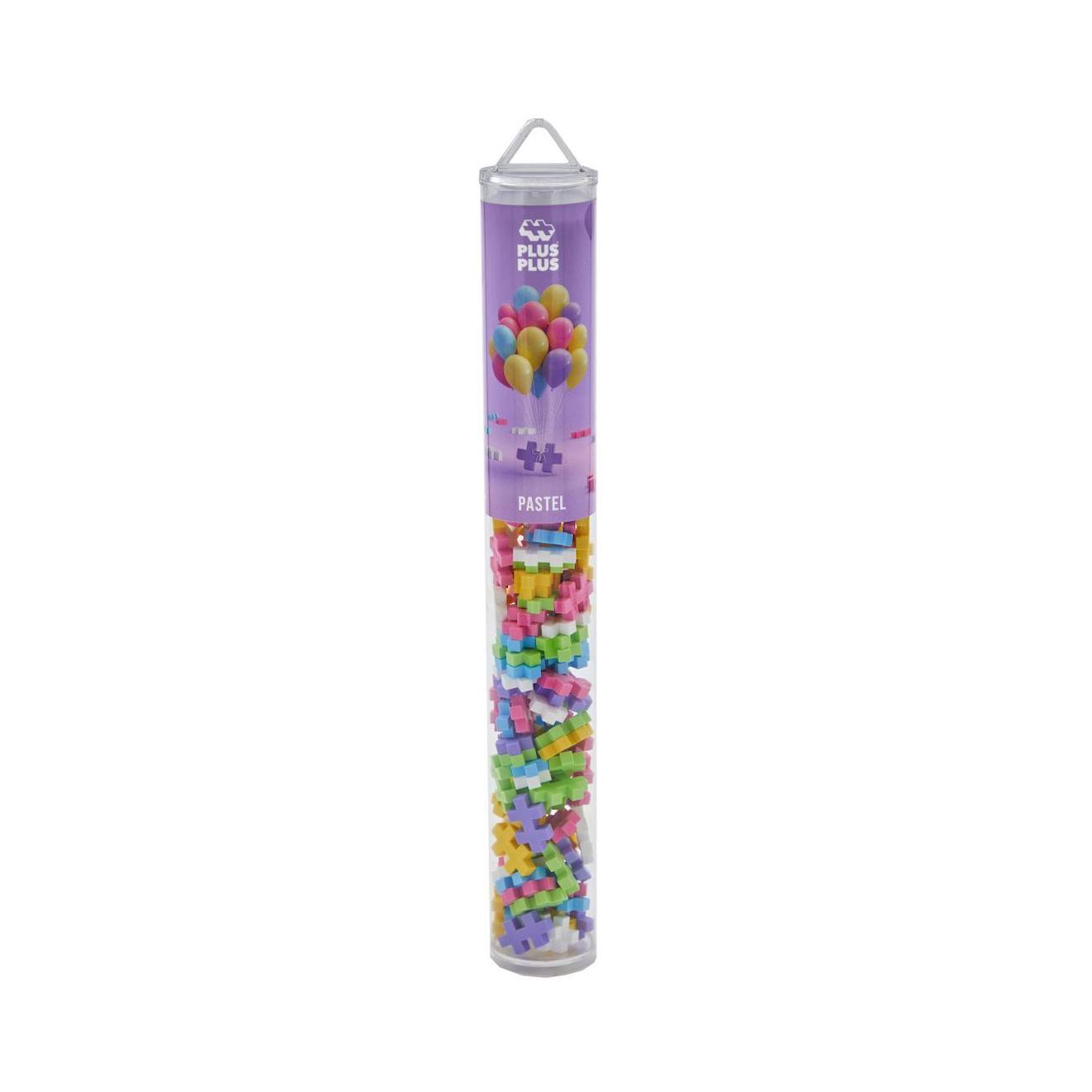Tube mix couleur 100 pièces pastel