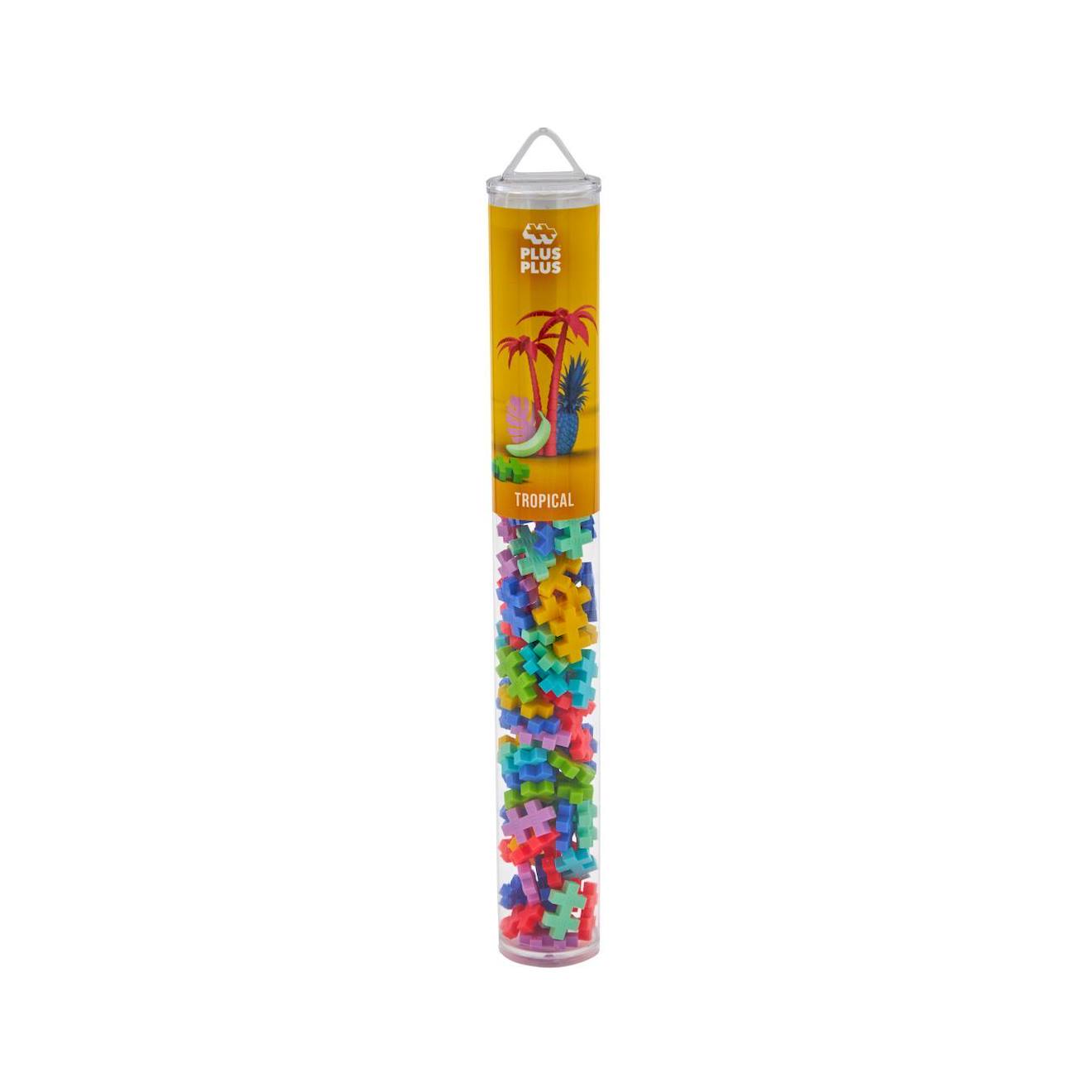 Tube mix couleur 100 pièces tropical