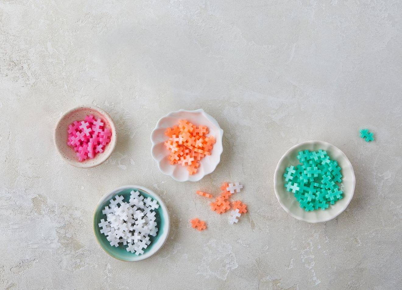 Tube mix couleur 100 pièces perle