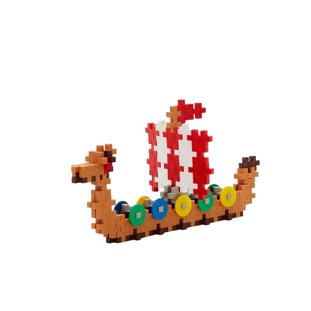 Tube navire viking 100 pièces multicolore