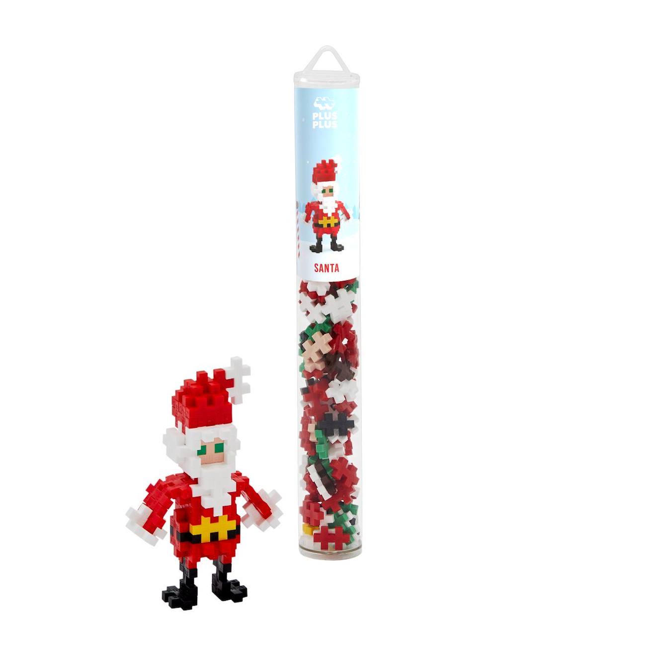Tube père noël 100 pièces multicolore