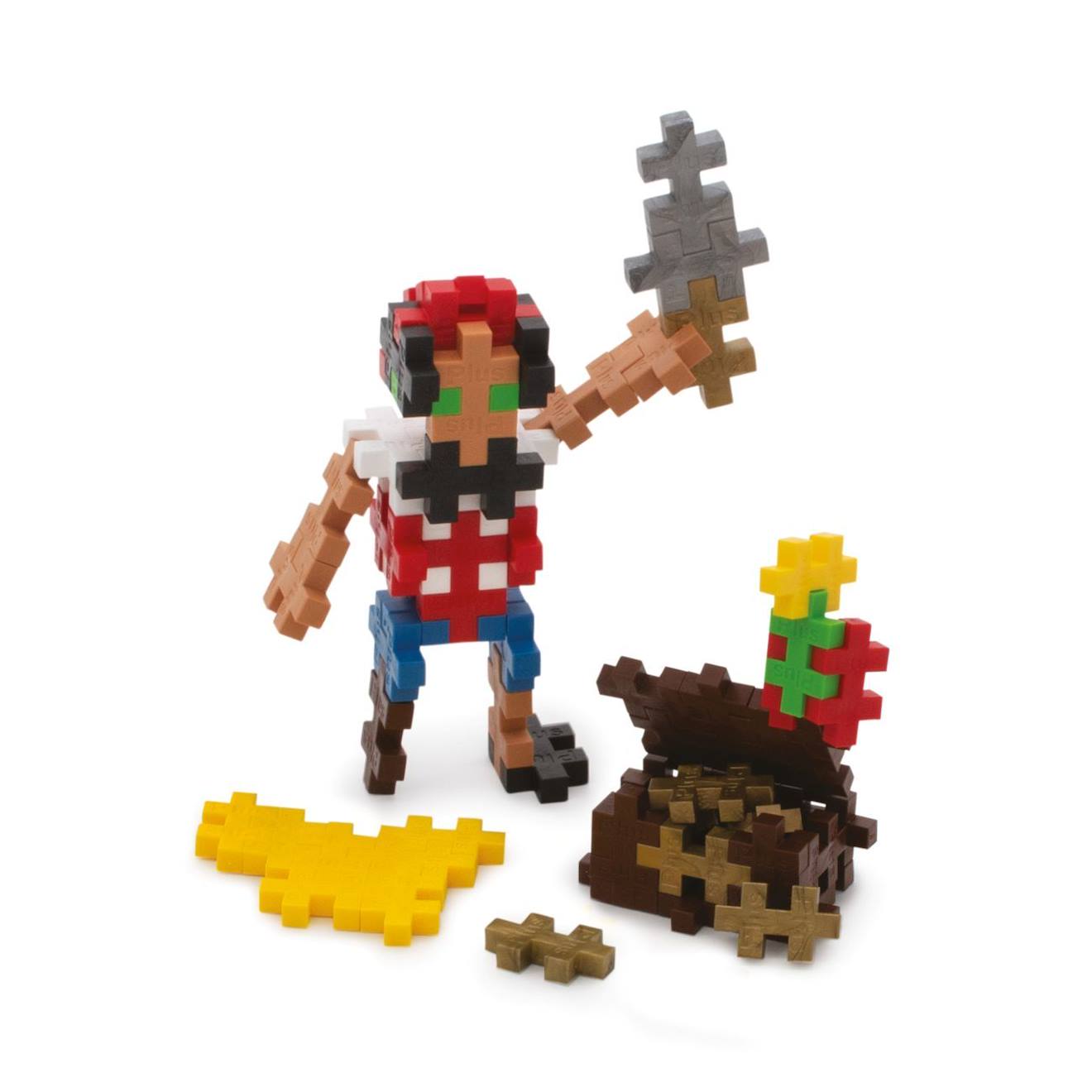 Tube pirate 100 pièces multicolore