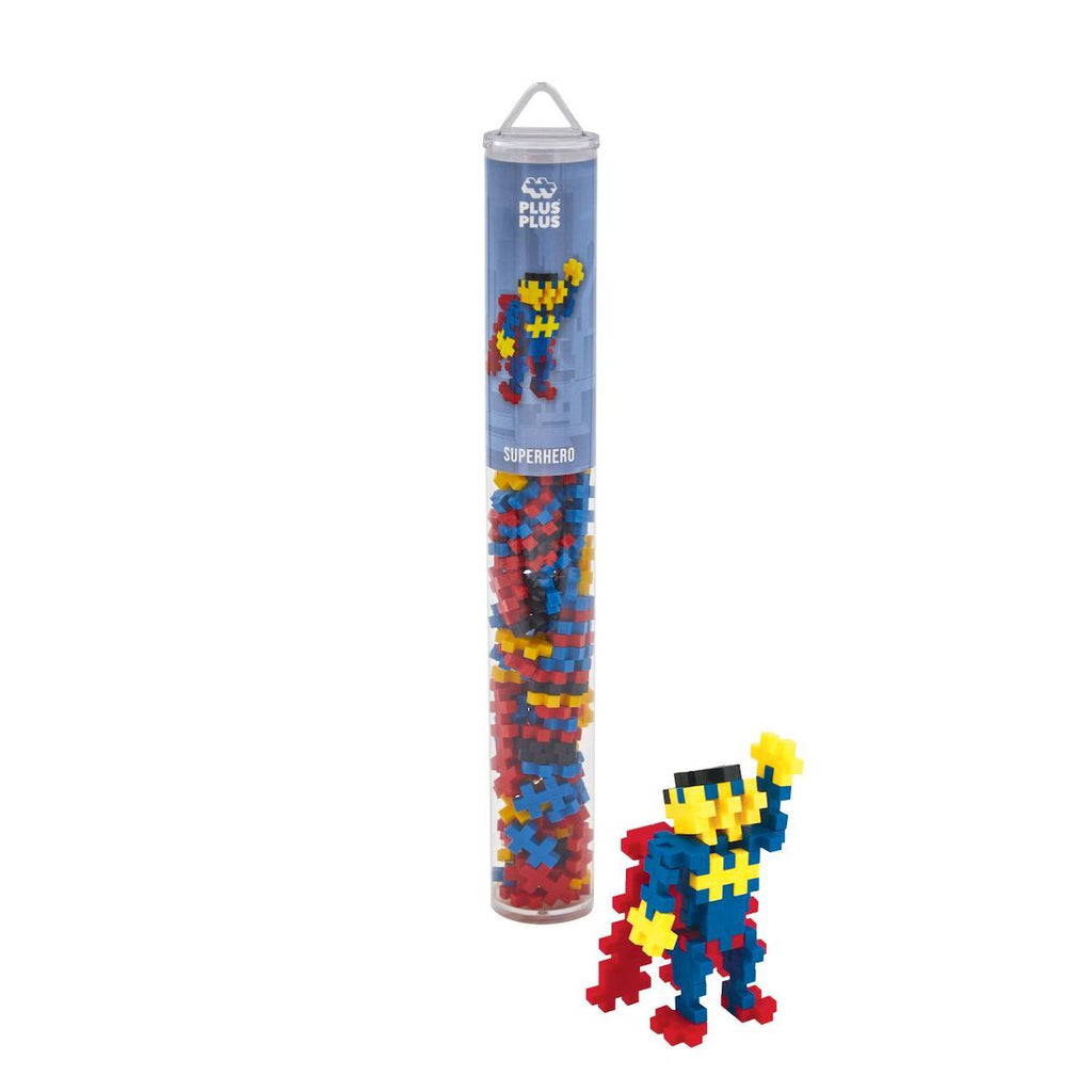 Tube super-héros 100 pièces multicolore