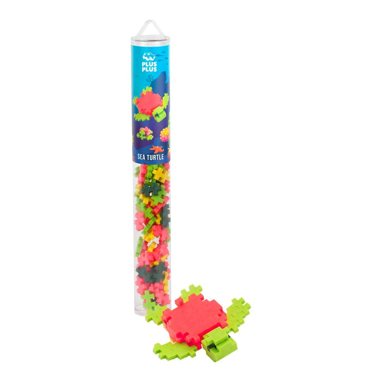Tube tortue 100 pièces multicolore