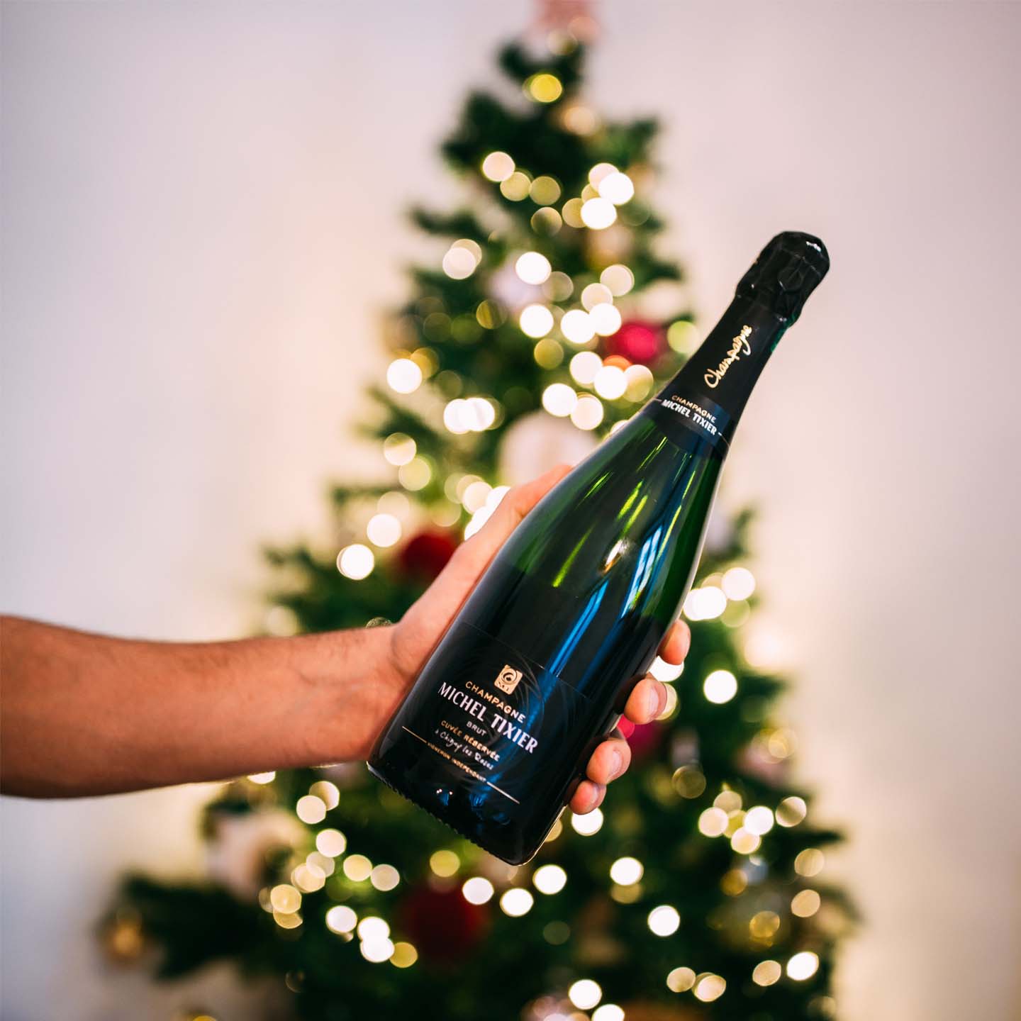 Bouteille de Champagne Michel Tixier