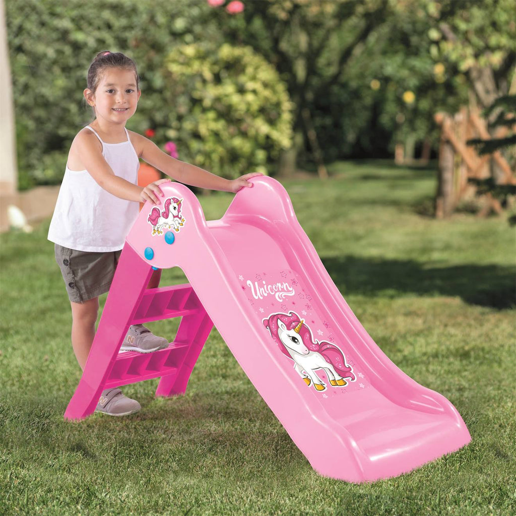 Unicorn - toboggan licorne rose