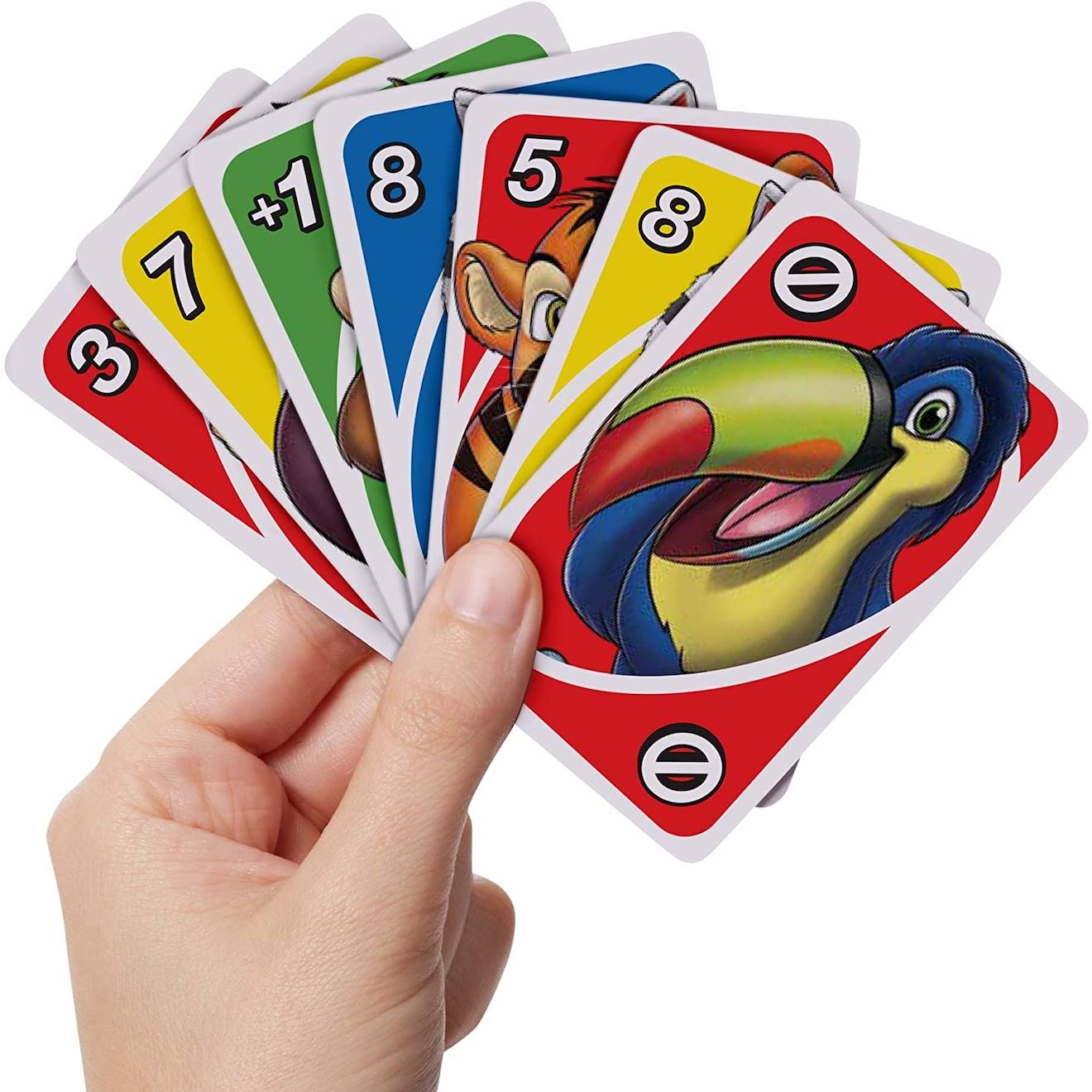 Uno junior jeu de société multicolore