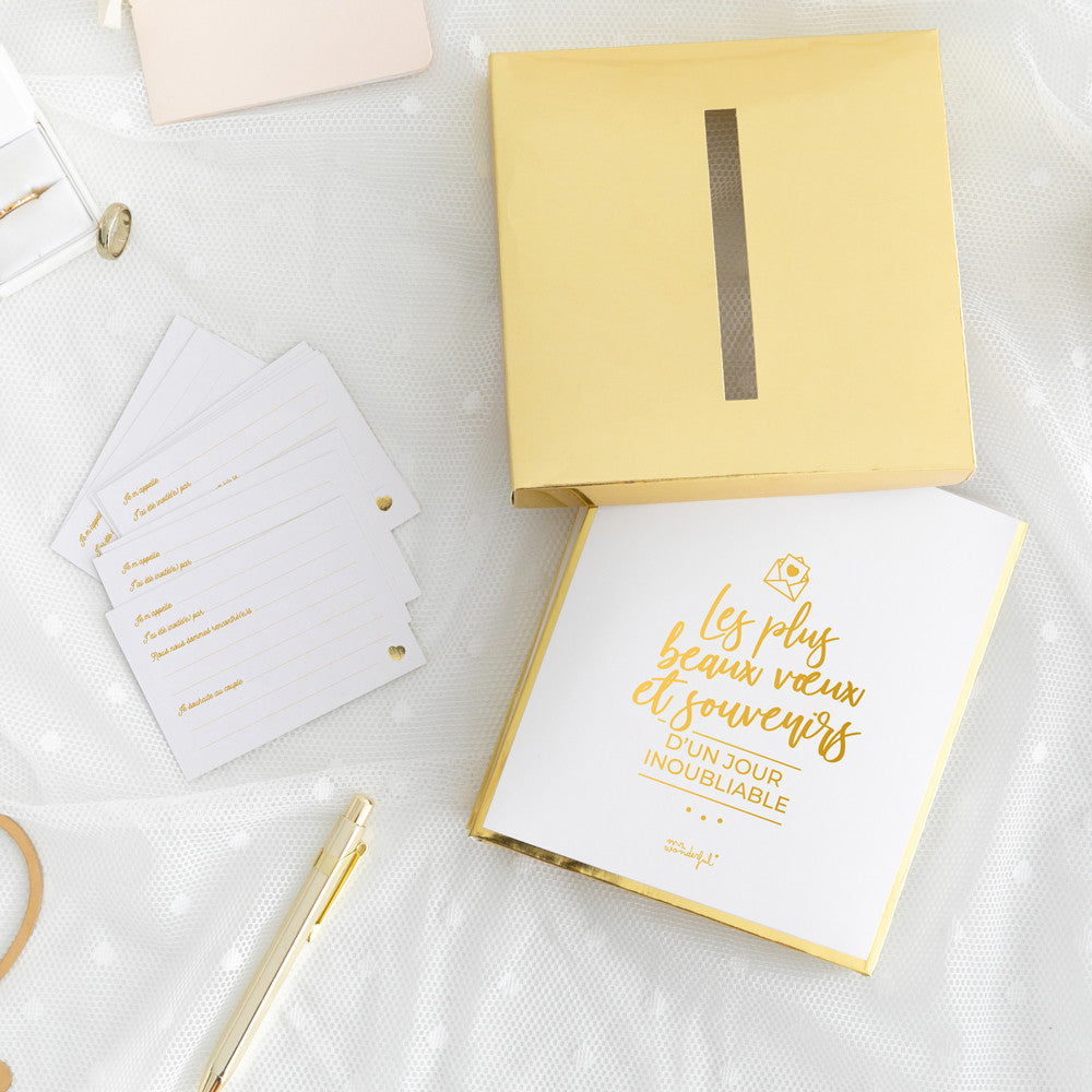 Urne avec Cartes de Vœux pour Mariage - Mariage