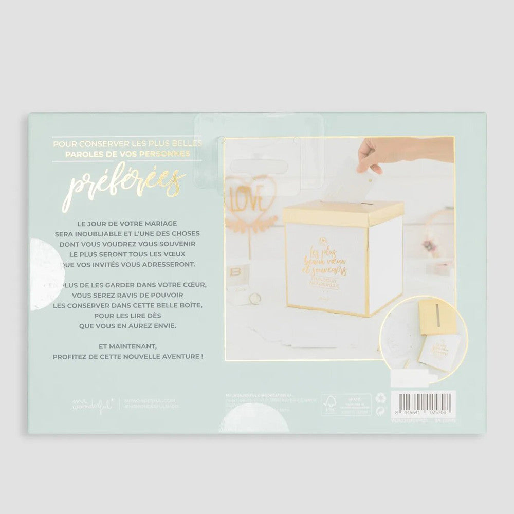 Urne avec Cartes de Vœux pour Mariage - Mariage