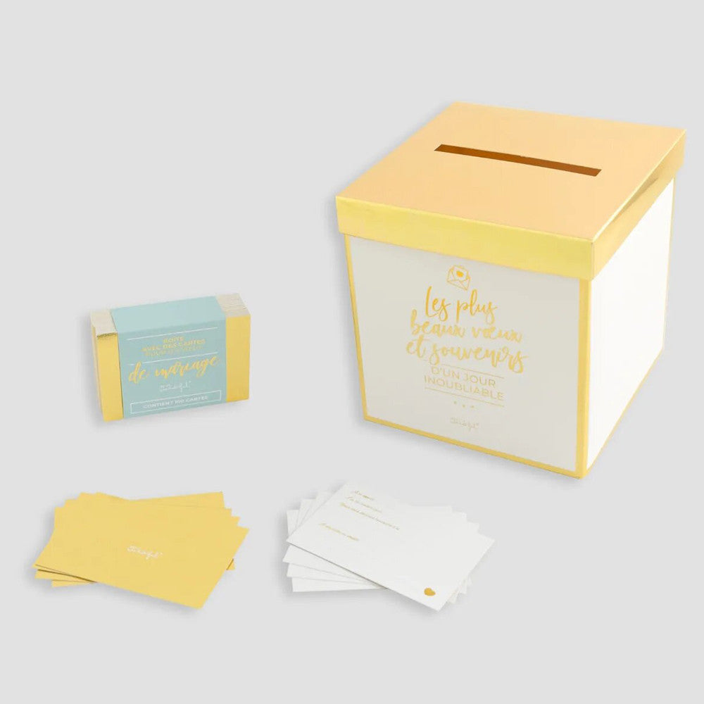 Urne avec Cartes de Vœux pour Mariage - Mariage
