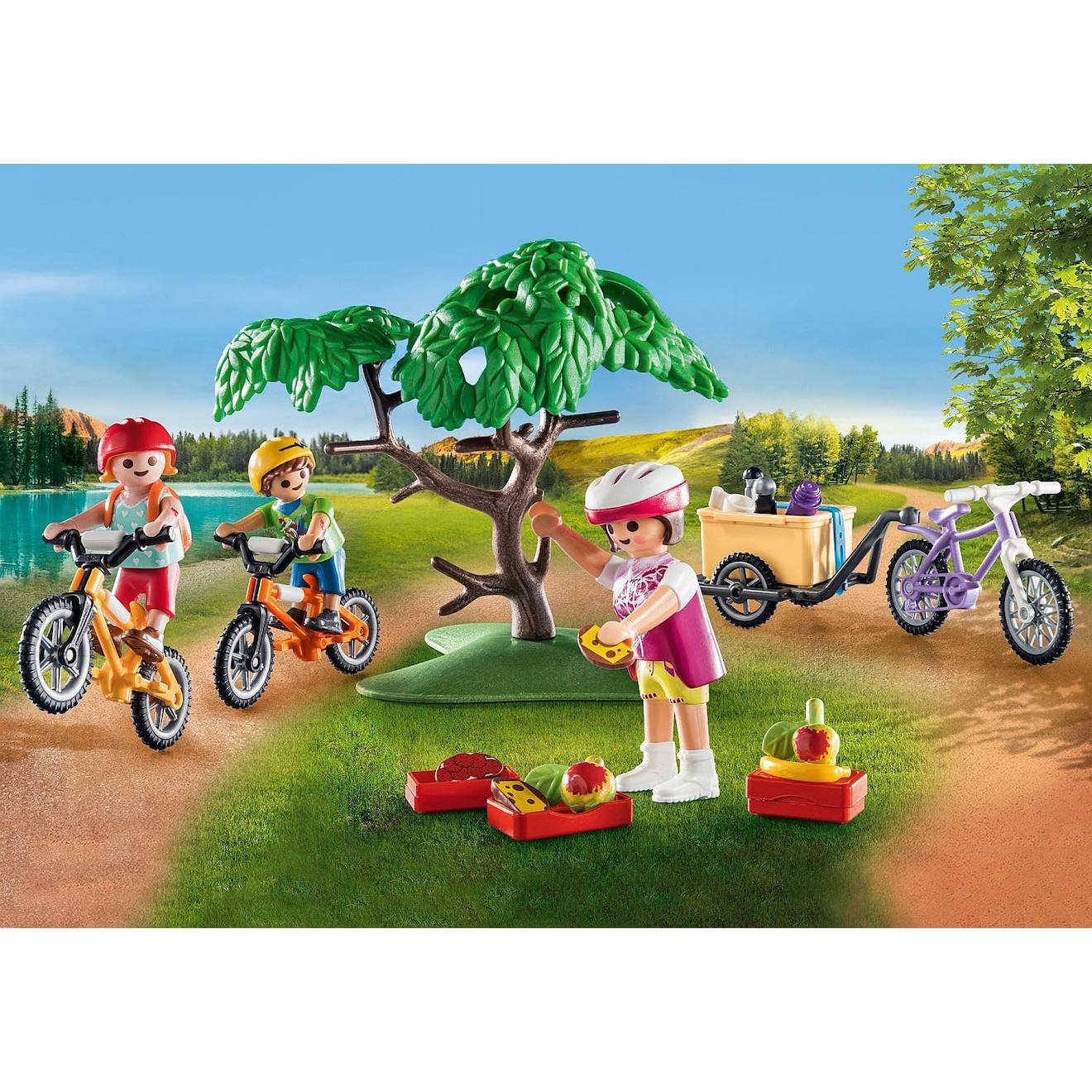Vacanciers et vélos 71426 multicolore