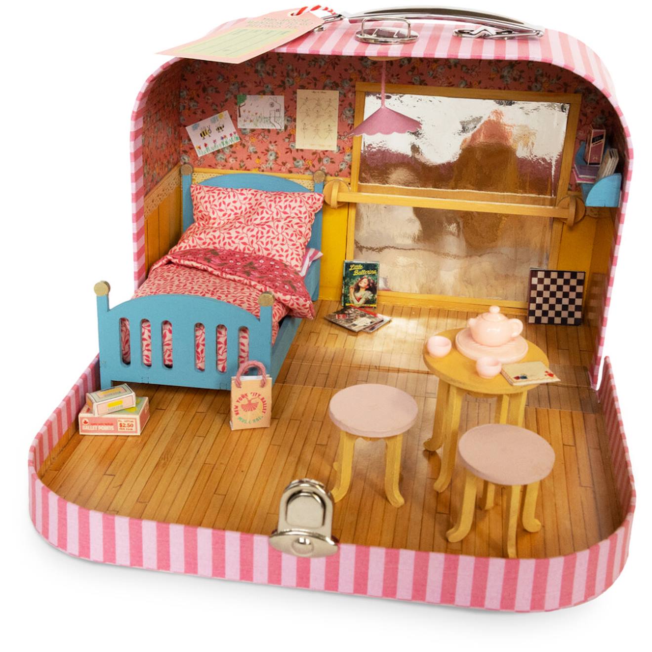 Valisette créative – mini chambre de la maison des souris multicolor